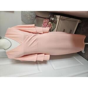 Metamorphosis Girl Wrap Dress with Flounce Sleeves